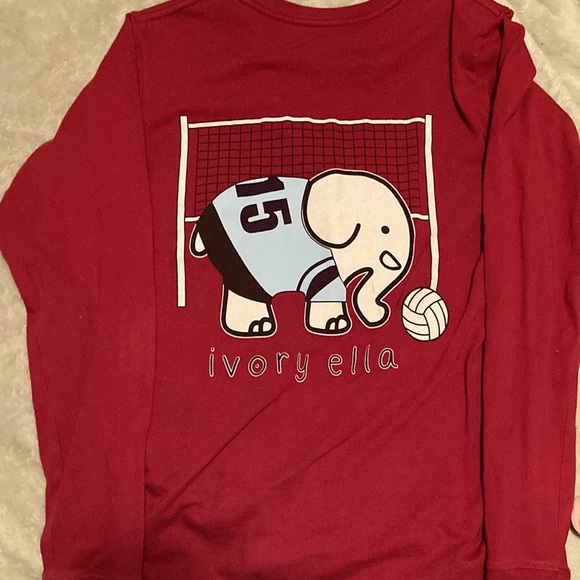 Ivory Ella volleyball long sleeve shirt - Picture 1 of 2